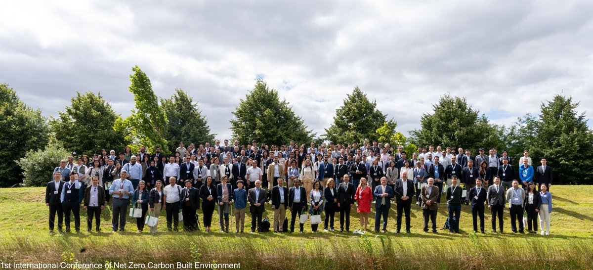 A great experience at the International Conference of Net Zero Carbon Built Environment at <a href="/UniofNottingham/">Uni of Nottingham #WeAreUoN</a>! Inspiring discussions and collaborations for a sustainable future.  #NetZero #Sustainability #ClimateAction
