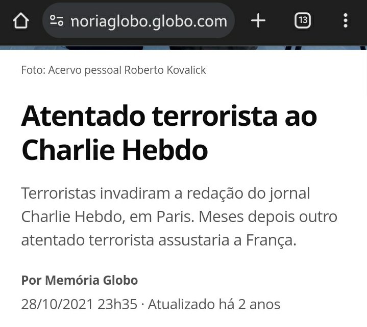 Essas "zoadas" teve um preço, explodiram a banca, o jornal foi alvo de um atentado em represália a uma caricatura do profeta islâmico Maomé feita por Charlie Hebdo. 80 mil policiais foram mobilizados.