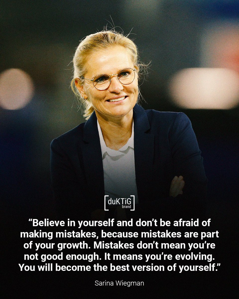 An important message from Sarina Wiegman 🤩