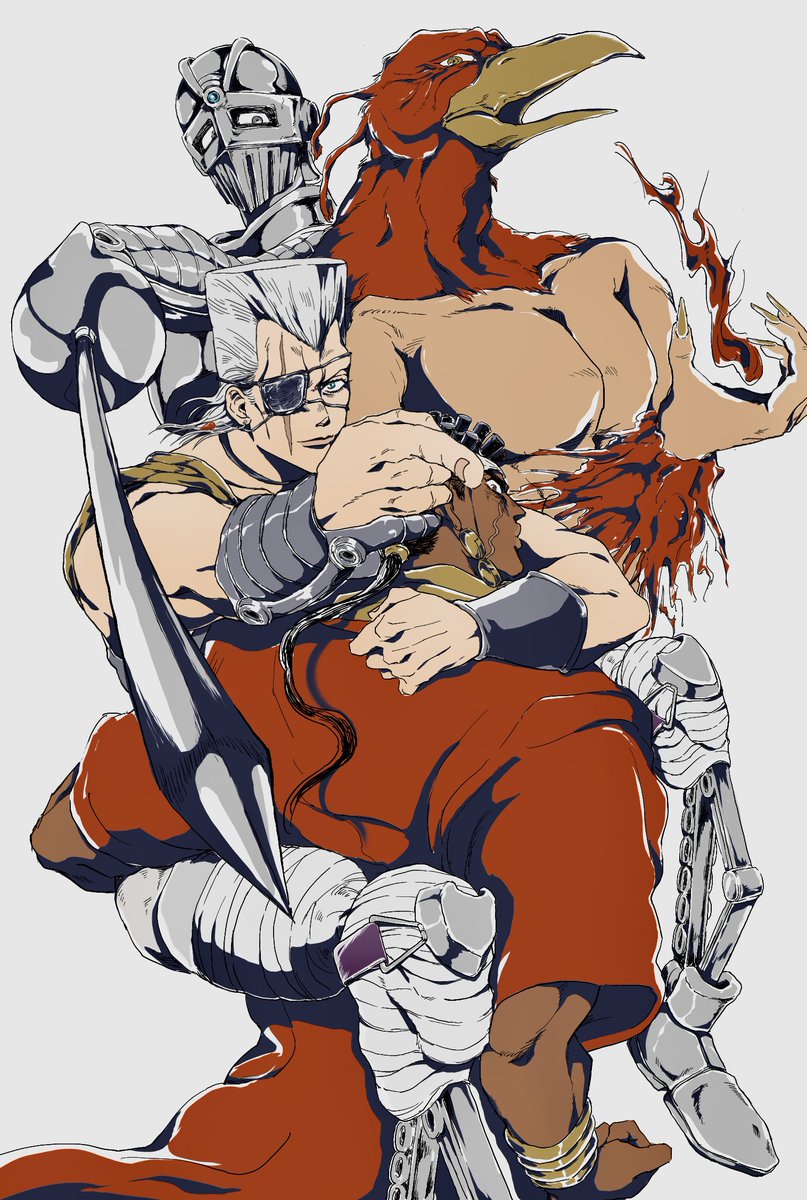 sinkir_'s tweet photo. 謎時空アヴポル（とスタヌド達） https://t.co/MRZ90lMbnx