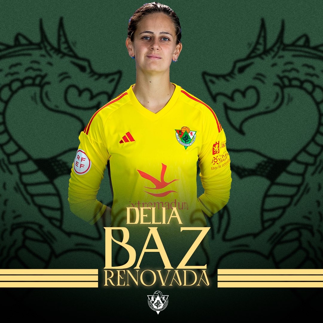 CacerenoFem's tweet photo. 👼🏻 Nuestro ángel de la guarda en su temporada de consagración en el primer equipo.

🏖️🏟️Le da lo mismo arena que césped, siempre a gran nivel.

🧤 Pieza clave en la consecución de la permanencia la pasada temporada.

🤝@baz_delia cumplirá su 11ª temporada en el Cacereño Femenino. https://t.co/EJxXuNMD7Z