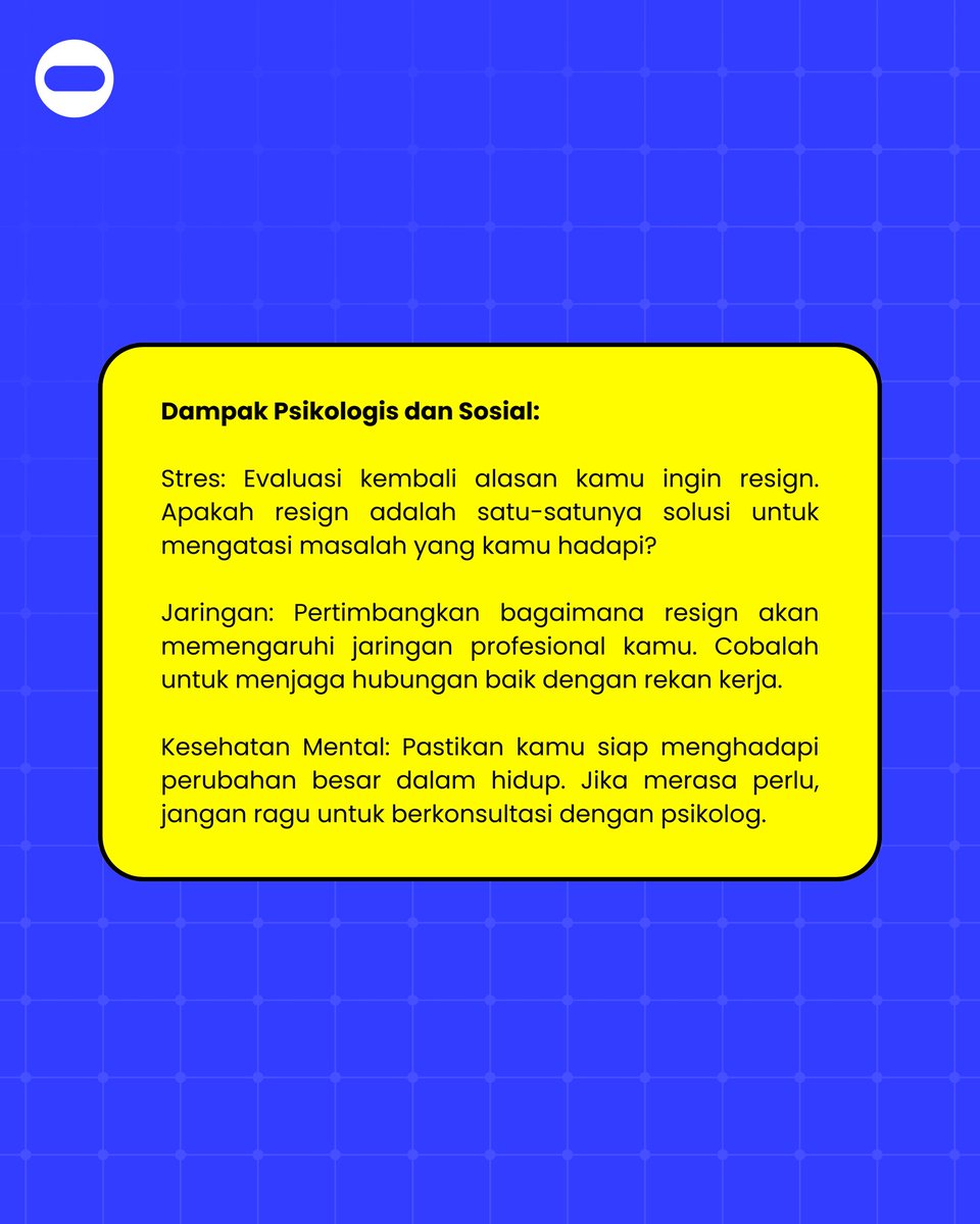 dooeit's tweet photo. JANGAN YA DEK YA!! Kamu kepikiran banget buat resign akhir-akhir ini? Mending kamu pikirin beberapa hal ini dulu deh 🤌🏻✨️

#MemeIndonesia #ConvertPulsa #PulsaJadiUang #AkuBisa #Dooeit #PulsaMurah https://t.co/LpNj3nkpDp