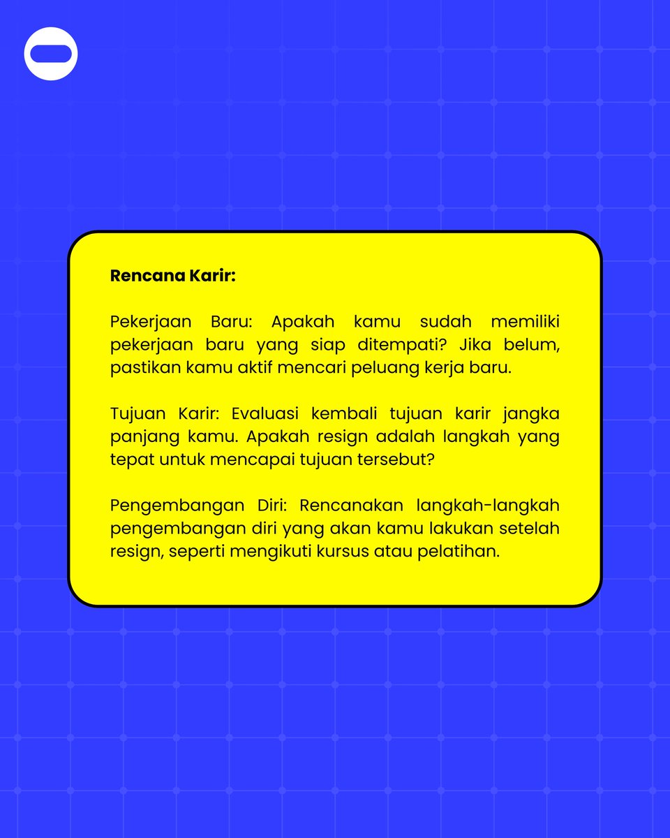 dooeit's tweet photo. JANGAN YA DEK YA!! Kamu kepikiran banget buat resign akhir-akhir ini? Mending kamu pikirin beberapa hal ini dulu deh 🤌🏻✨️

#MemeIndonesia #ConvertPulsa #PulsaJadiUang #AkuBisa #Dooeit #PulsaMurah https://t.co/LpNj3nkpDp