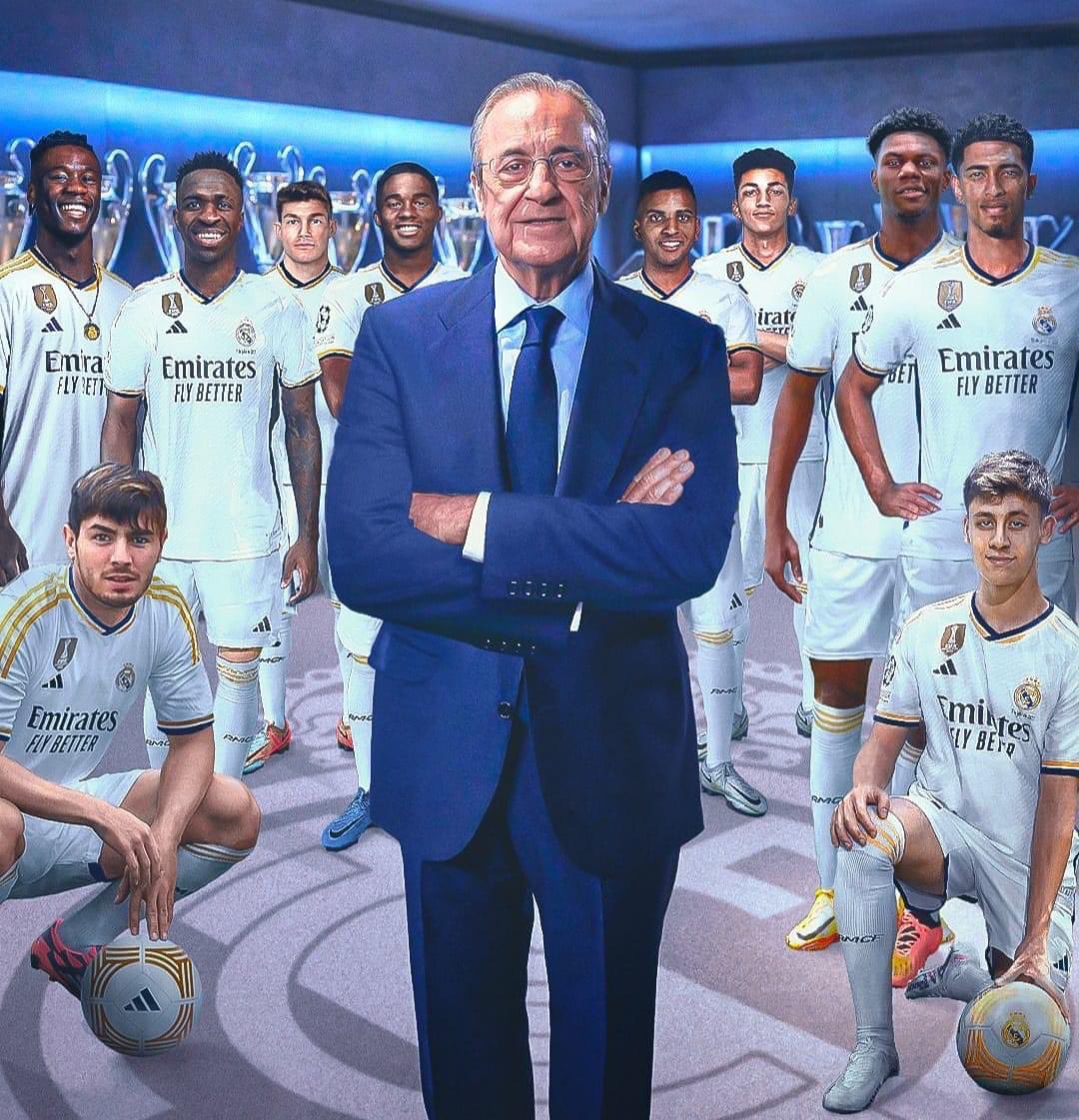 hedooo1982's tweet photo. 🚨🚨— ريال مدريد الموسم القادم :
🇺🇾فالفيردي (25 عام)
🇫🇷مبابي (24 عام)
🇫🇷تشواميني (24 عام)
🇲🇦براهيم دياز (24 عام)
🇪🇸غارسيا (24 عام)
🇧🇷فيني (23 عام)
🇧🇷رودريغو (23 عام)
🇫🇷كامافينغا (21 عام)
🏴بيلنغهام (21 عام)
🇹🇷اردا غولر (19 عام)
🇧🇷اندريك (17 عام)
#RMCit https://t.co/3mlM4RTNnM
