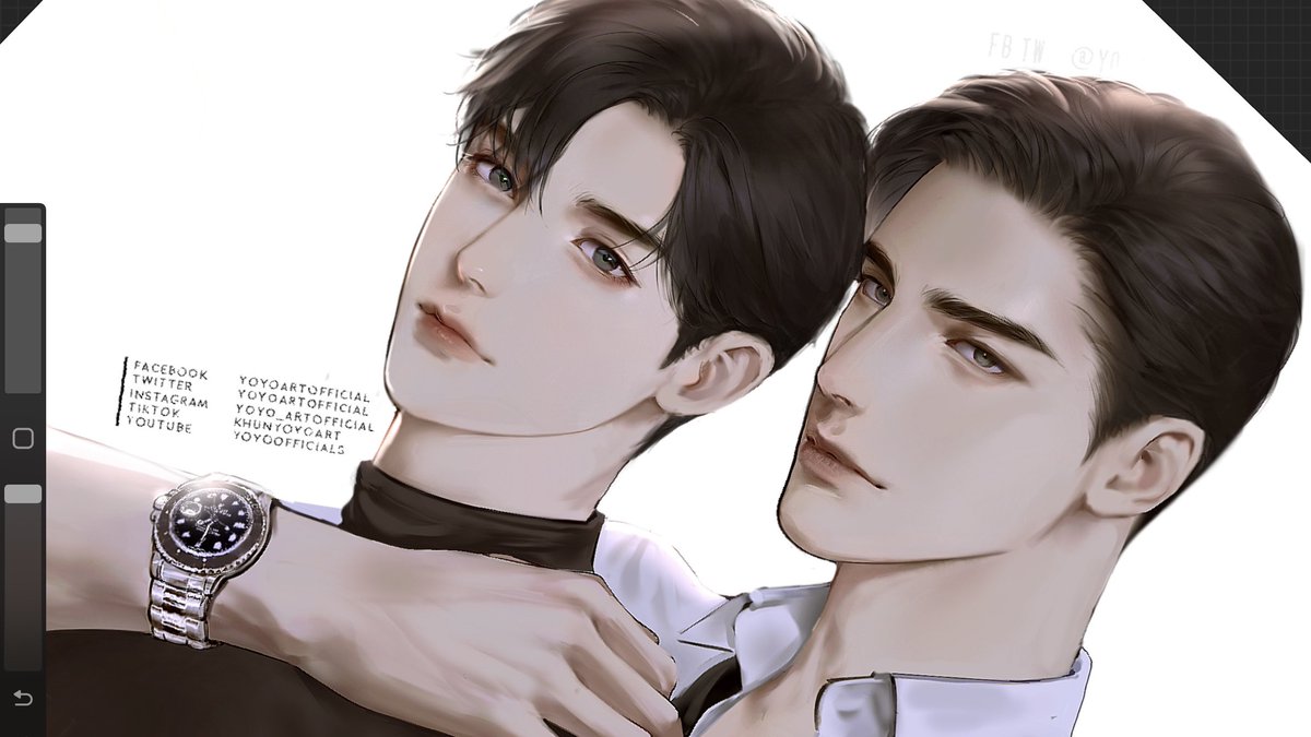yoyoartofficial's tweet photo. 😋  👨‍❤️‍👨 https://t.co/1GoxDcEUYg