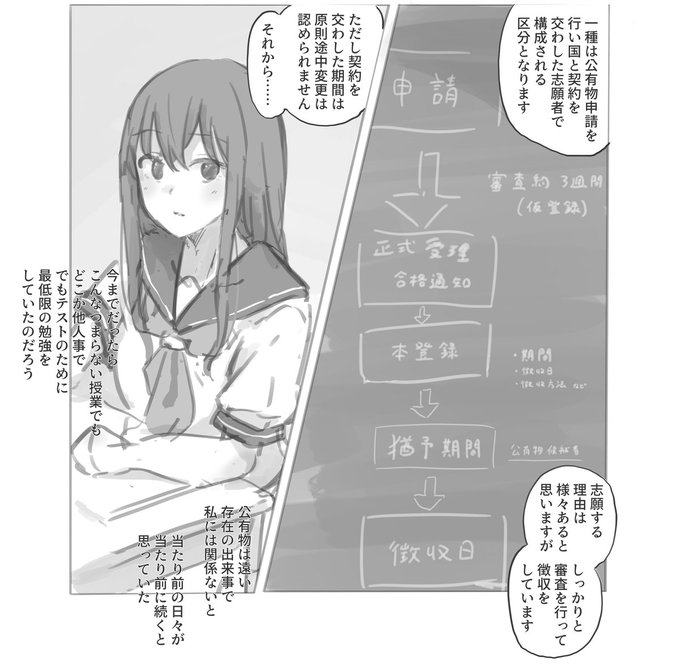 夏コミ新刊 サンプル

公有物少女の番外編です。
夏に徴収される少女の話。

コミケ104 月(2日目)-東4-マ18b
にて参加します 