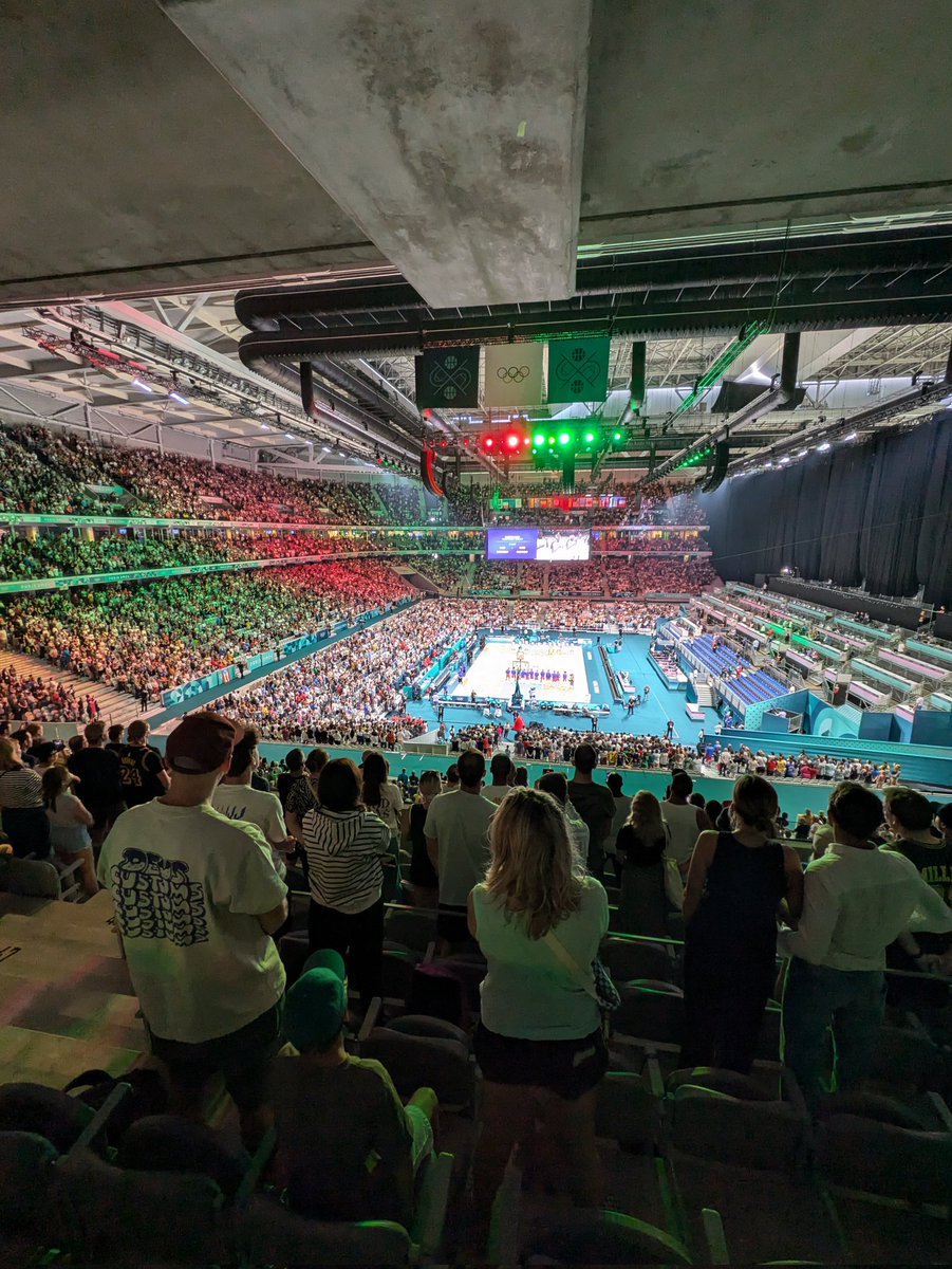 Incompréhension à la <a href="/DecathlonArena/">Decathlon Arena - Stade Pierre Mauroy</a> où l'organisation de <a href="/Paris2024/">Paris 2024</a> se trompe d'hymne nationale pour la <a href="/SSBFed/">South Sudan Basketball</a> en ouverture de la rencontre 🆚 <a href="/ComiteOlimpico/">Comité Olímpico PUR</a> ! 🇸🇸🇵🇷

#OlympicGames #Olympics #SouthSudan