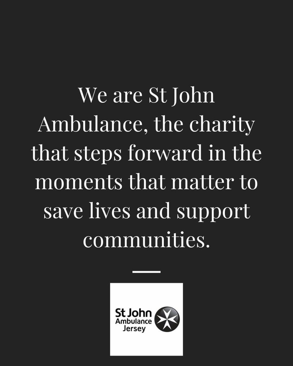 And very proud of it!

 #JerseyCI #ourislandcommunity #statesofjersey #firstaidcourses #ourstjohn #firstaidadvice #jerseyci #stjohnjersey #StJohnAmbulance #stjohnpeople