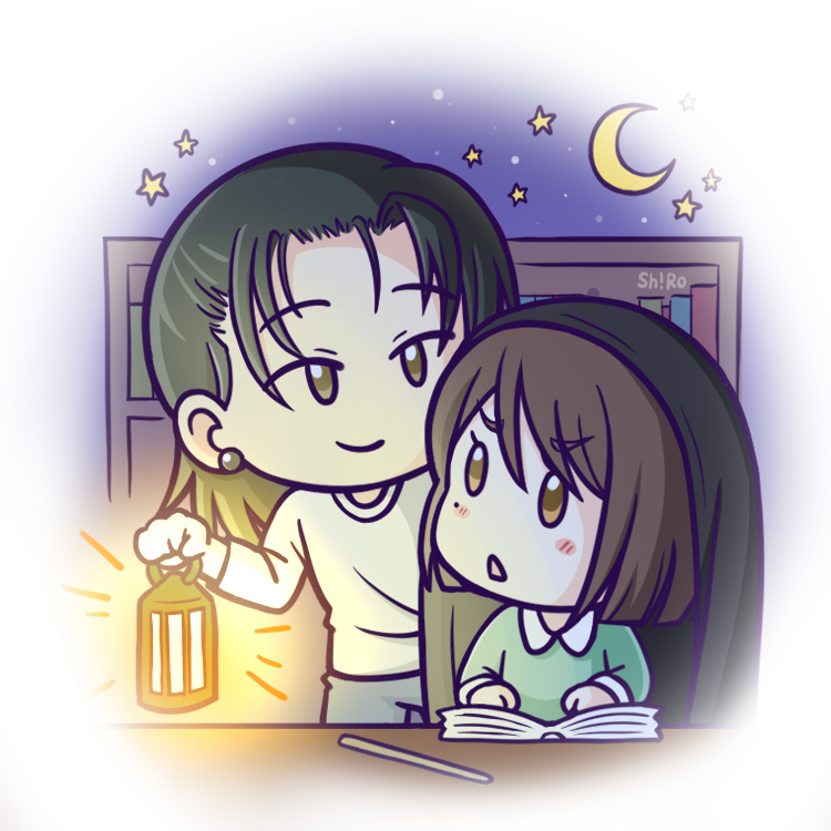 Day 7 : Free Day (late) 🪄
AU Harry Potter - เมื่อโชโกะแอบออกไปอ่านหนังสือตอนดึกๆ ก็จะมีใครบางคนมาถือตะเกียงส่องไฟให้เสมอ 
#SuguShokoWeek #傑硝 #gesho #getoshoko #เกะโช