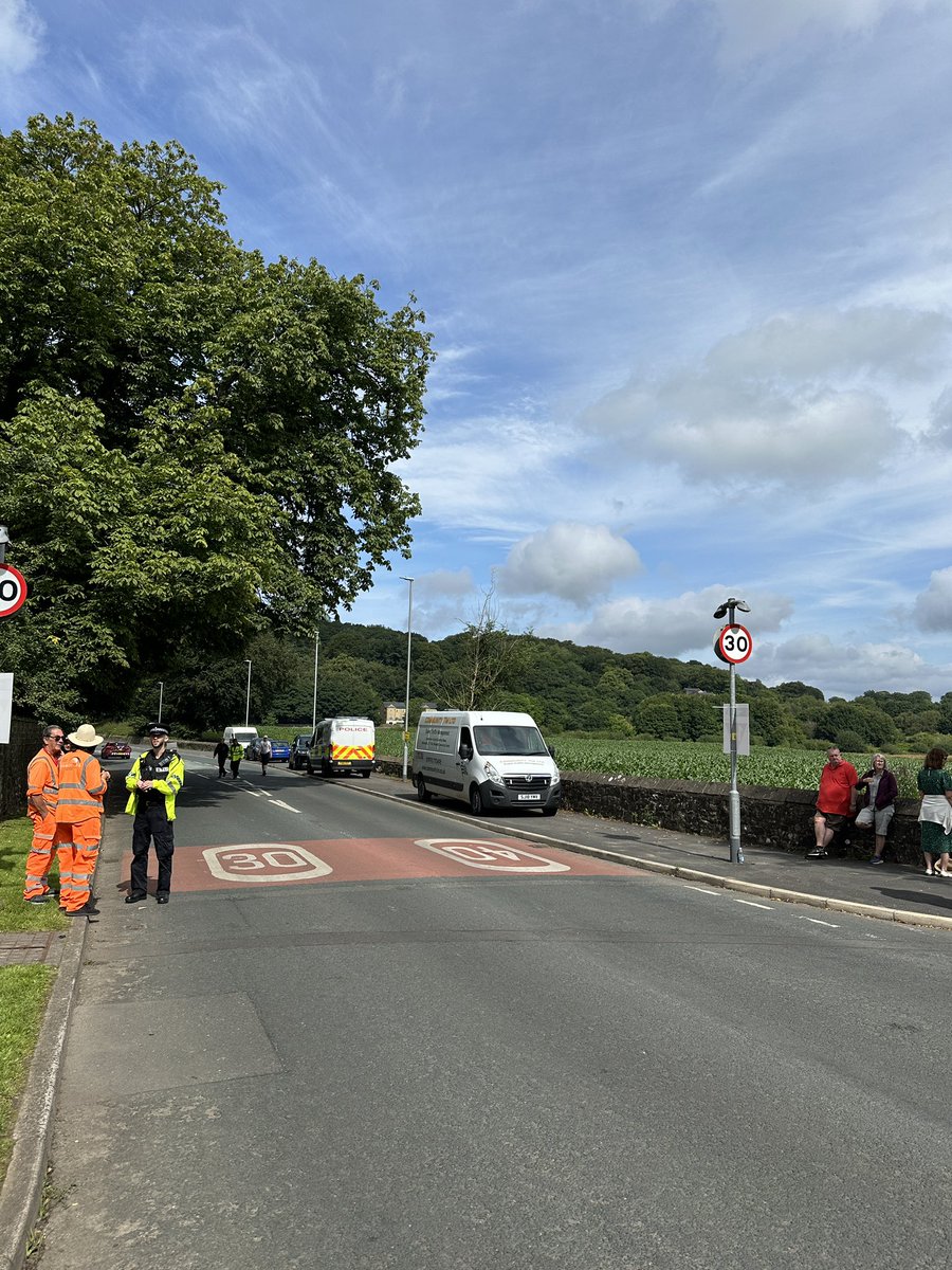 We’re out watching the <a href="/LancasterGPrix/">LancasterGrandPrix</a> today - and it’s sad to see <a href="/LancsPolice/">Lancashire Police</a>, traffic mgmt contractor snd spectators completely blocking the pavement For pushchairs and wheelchair users when there is plenty of space to park in the road!