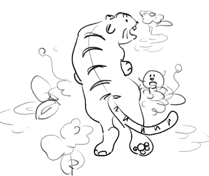 これは私が描いた虎です🐅
これしか描けなかったとき絶望した 