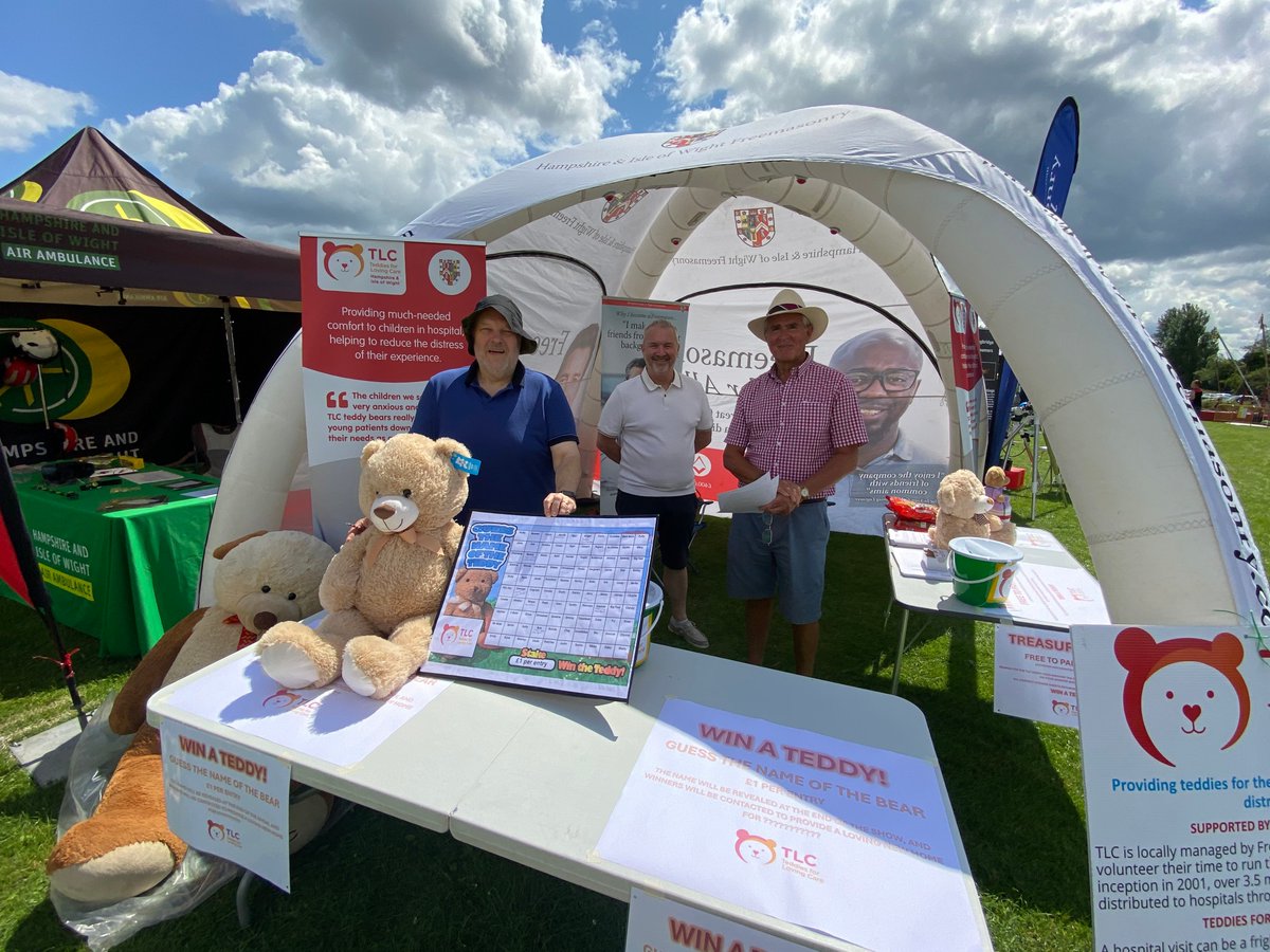 Freemasonry went out into the Community at the Damerham Village Fair Yesterday.
W. Bro. Mike and his team from Vale of Avon Lodge 4859 manned (or should it be 'beared'?) the Teddies for Loving Care stand in the glorious sunshine!