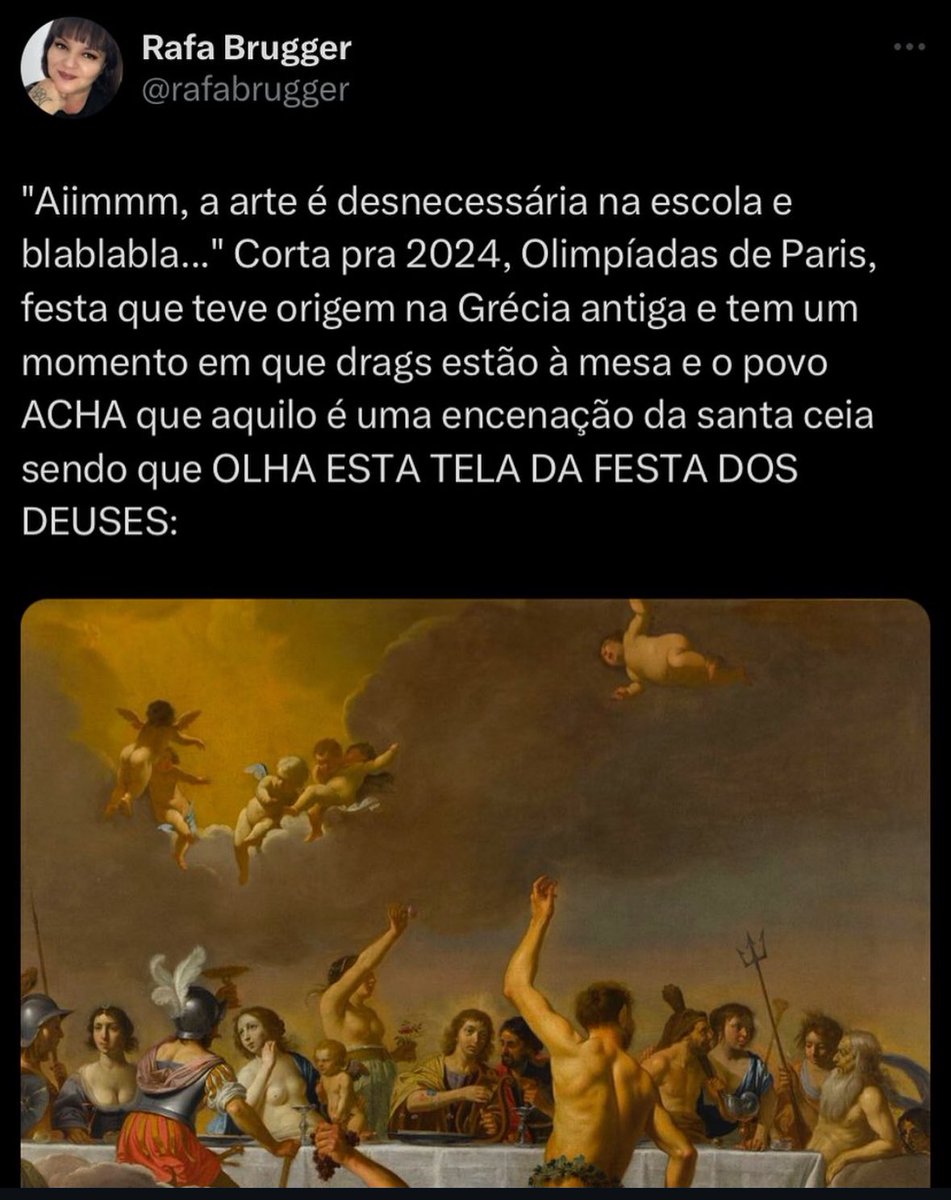 Mitsuiii's tweet photo. Historia da arte é tudo, menines. https://t.co/9s4WKsUkwF
