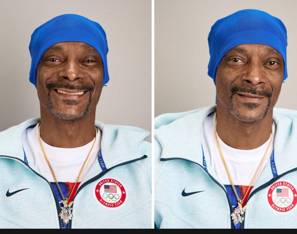 Snoop Dogg repping the Baphomet neckless at the 2024 Summer Paris Olympics….