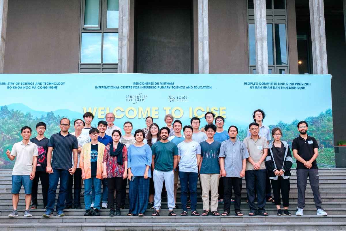 Last week I was at <a href="/ICISEconference/">ICISE Conference Center. Vietnam</a>  to teach at the 30th Vietnam School of Physics on Particle Physics and Astroparticle Physics, at Rencontres du Vietnam (indico.in2p3.fr/event/32045/ov…). It was a great experience.