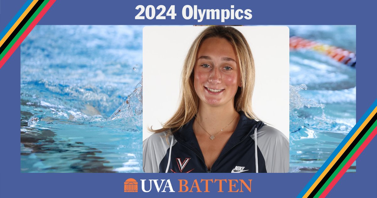 Rising third-year BA student Emma Weber competed valiantly today in her first Olympics in the 100m breaststroke. Emma – you did great and we’re so proud of you! You remind us - Batten students truly ‘Lead from Anywhere.’ #ParisOlympics #TeamUSA <a href="/teamusa/">Team USA</a> #GoHoos <a href="/UVASwimDive/">Virginia Swimming and Dive</a>