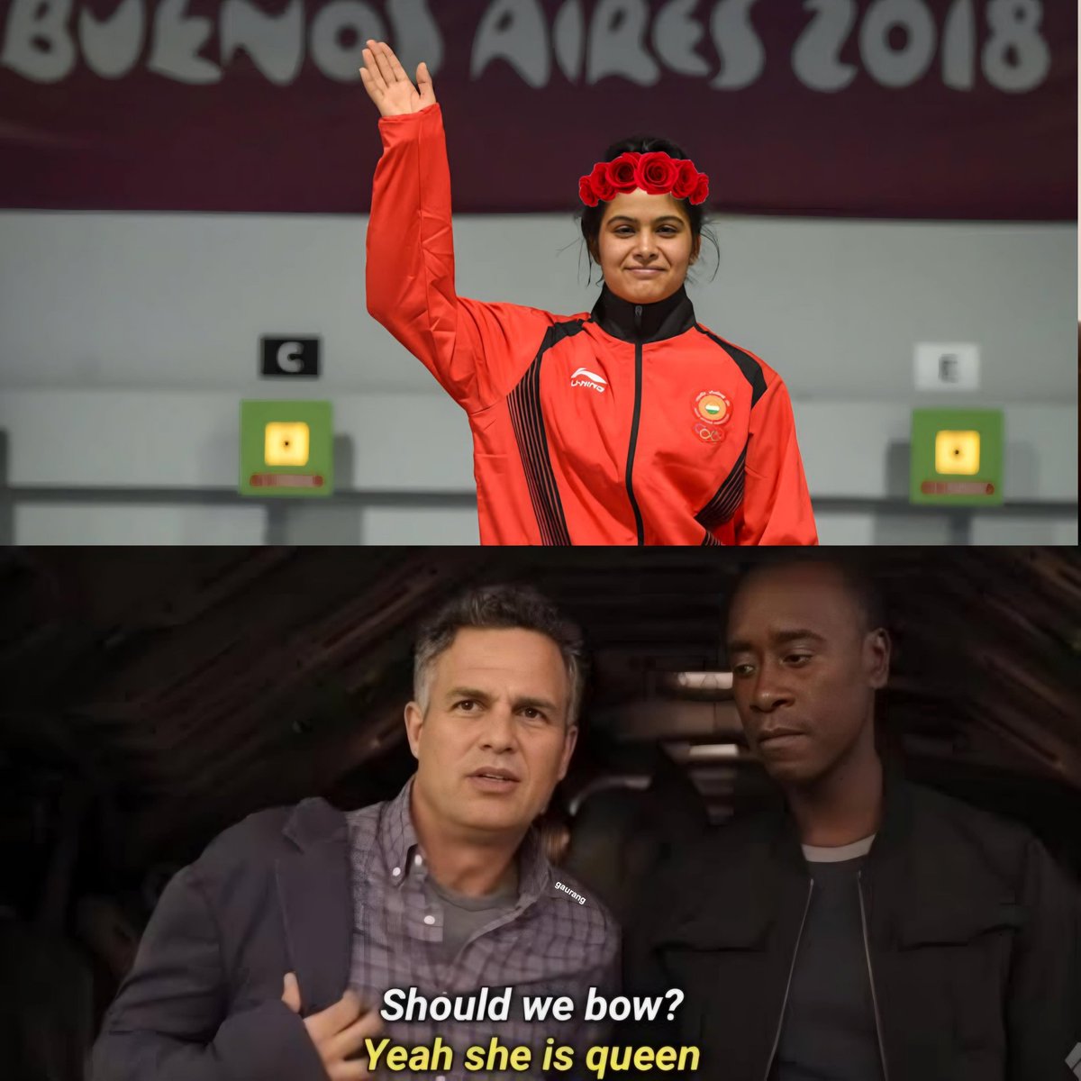 Congratulations Queen ❤️

First medal for India at Paris Olympic 🔥

#ManuBhaker Broze #Shooting #OlympicGames