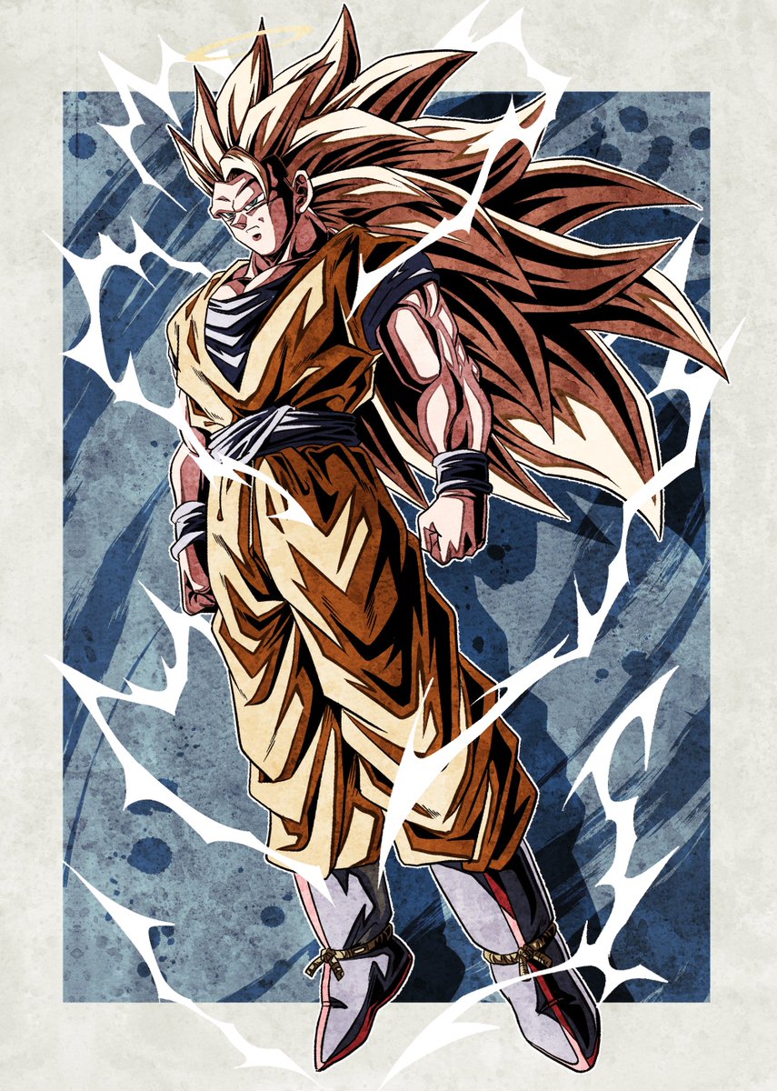 AKABEC0's tweet image. スリー
#ドラゴンボール　#イラスト