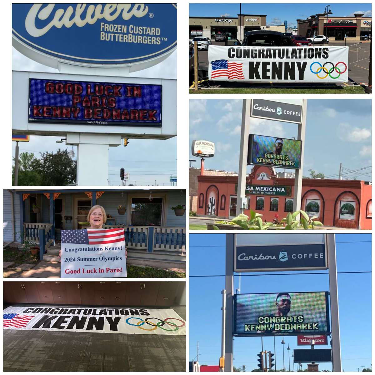 kenny_bednarek's tweet photo. I've had a lot of great days in my life, but today is truly special.

The outpouring of support l've received online, but especially back home in Wisconsin and Rice Lake, has been so touching.

Many of you know my story and understand that my life wasn't always like this. I once felt left behind and like I didn't have a home. But today, I couldn't be further from that person.

I am so proud to represent the United States, Wisconsin, and Rice Lake. I will not let you down.

#Paris2024 #Olympics #OpeningCeremony