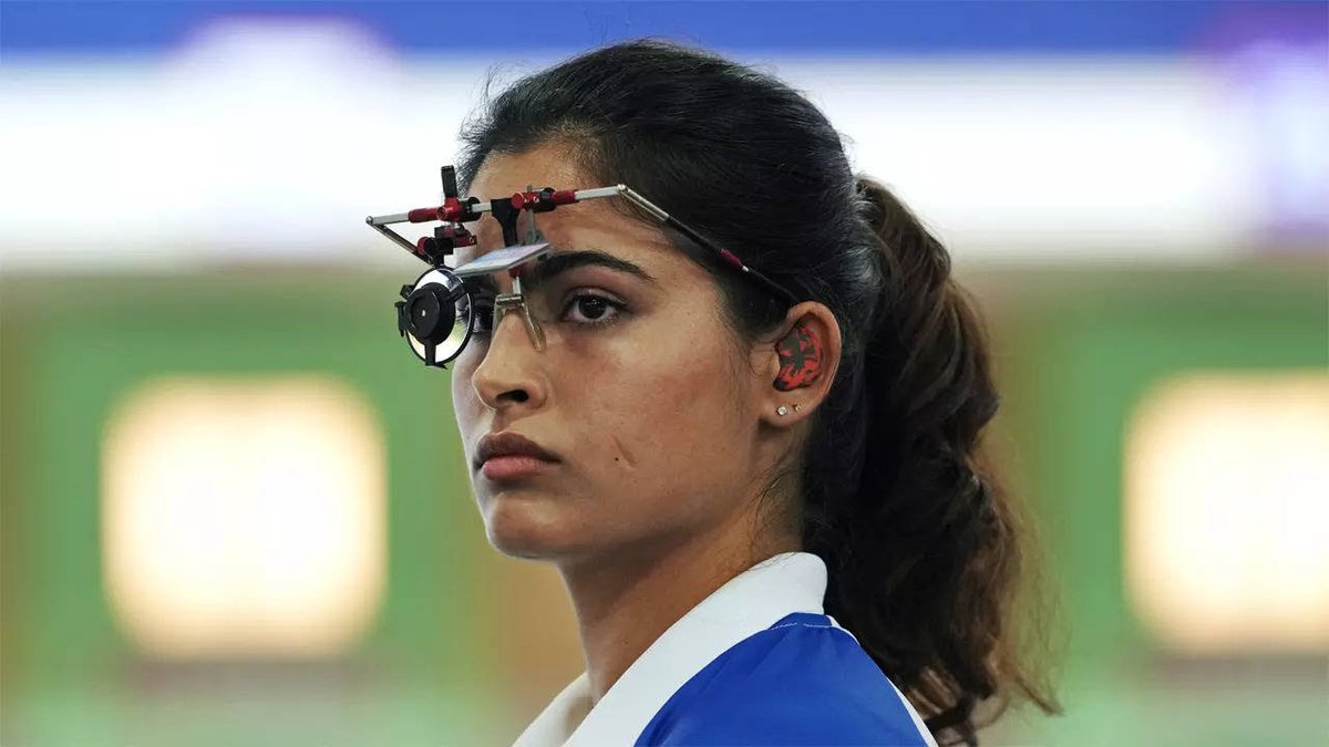 CS_SCSTWelfAsso's tweet photo. The #CS_SCSTWelfAsso congratulates #ManuBhakar for winning first #medal
For #India at #ParisOlympics2024 . Hope we see more, with different colors. #bronze 🥉 #airpistol #shooting #sports https://t.co/b8HJqBpNMe