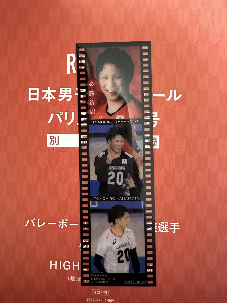 Rising!JAPAN男子バレーボールパリ五輪応援号付録フィルム バレーボール - 通販｜セブンネットショッピング