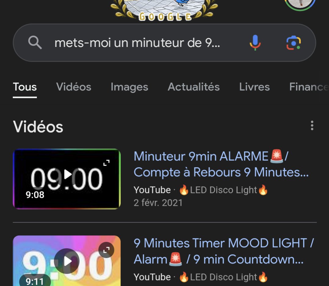 Apparemment mon assistant Google est de plus en plus fainéant 😤