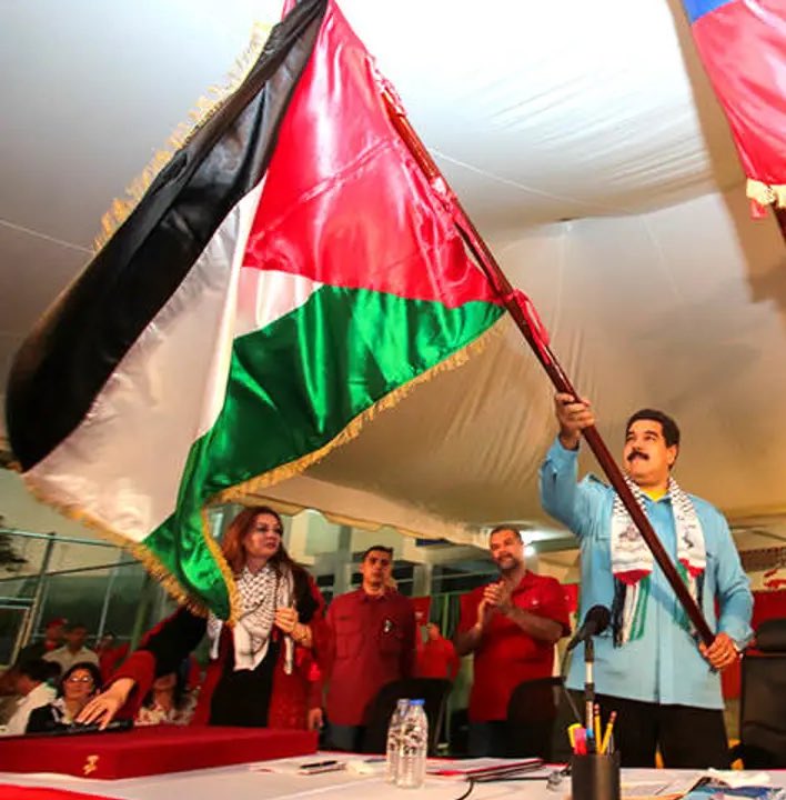 jacksonhinkle's tweet photo. ❤️🇻🇪🇵🇸 I’m in Caracas, Venezuela for ELECTION DAY.

LONG LIVE PRESIDENT MADURO &amp; FREE PALESTINE! https://t.co/Hi6mnmBWXk