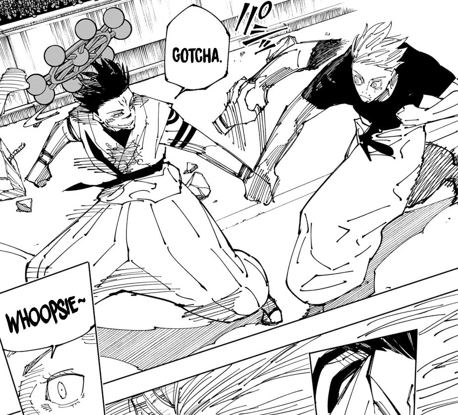 “gotcha.”
“whoopsie~”
the strongest your honour