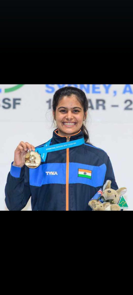Srjaat96's tweet photo. First Medal For India in Paris Olympic games 
Manu Bhakar Won Bronze 🥉 Medal in 10 Miter Air Pistol 
#OlympicGames 
#Paris2024 #ManuBhaker 
#bronzemedal #IndiaAtOlympics https://t.co/RdtZRxL5qH