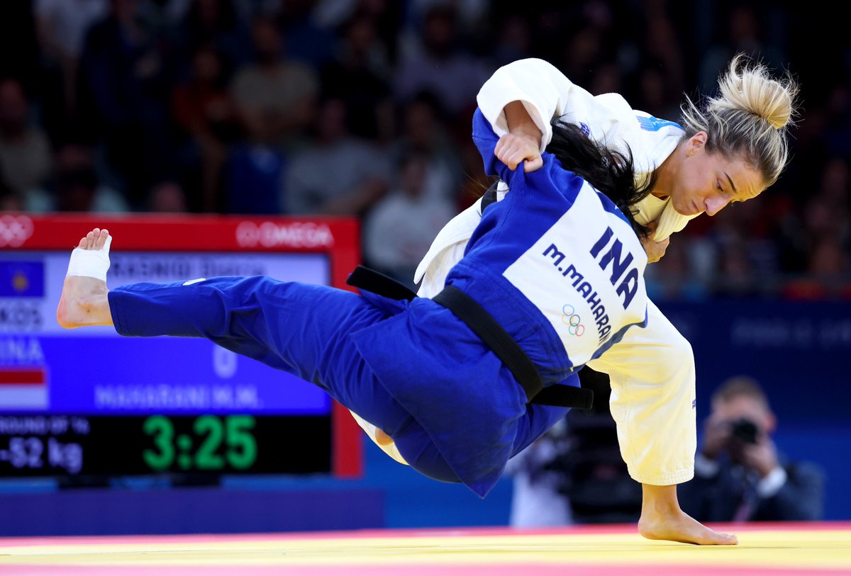 SEMIFINAL🔥🥋🇽🇰

Olympic champion Distria Krasniqi beats Gefen Primo and qualified in the semifinal of the <a href="/Paris2024/">Paris 2024</a> 

#GoldenEuropeans #Paris2024 #KosovaJudo
Photo credits: Michael Reaves/ Getty Images
Olympics ANOC Olympic Paris 2024