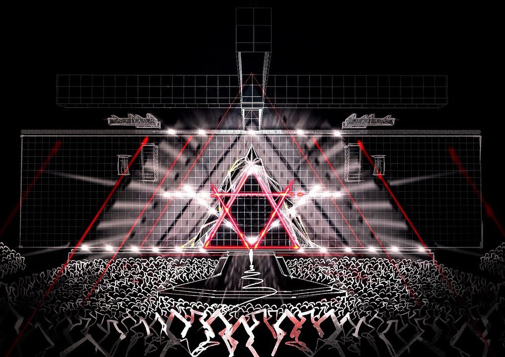 백현이 이번콘서트 무대디자인이래 너무신기해