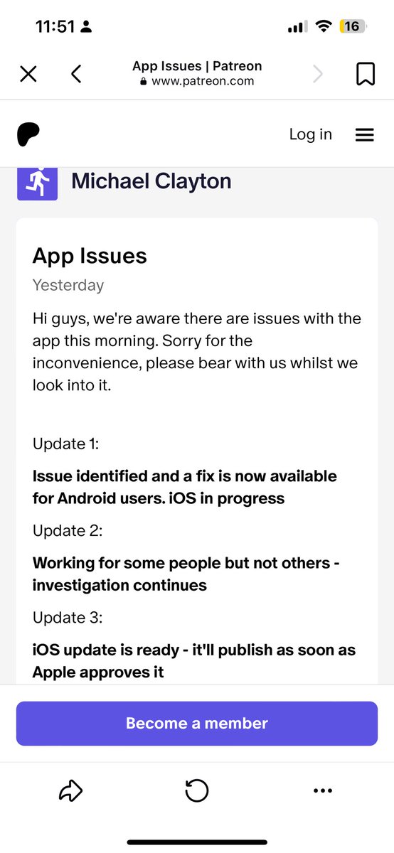 JoshHaigh1's tweet photo. @runthelmarun I think that may be a different app actually, this was posted on the Patreon page for the 5k app https://t.co/wjkxHC0xIE? https://t.co/y5UpXTa20W
