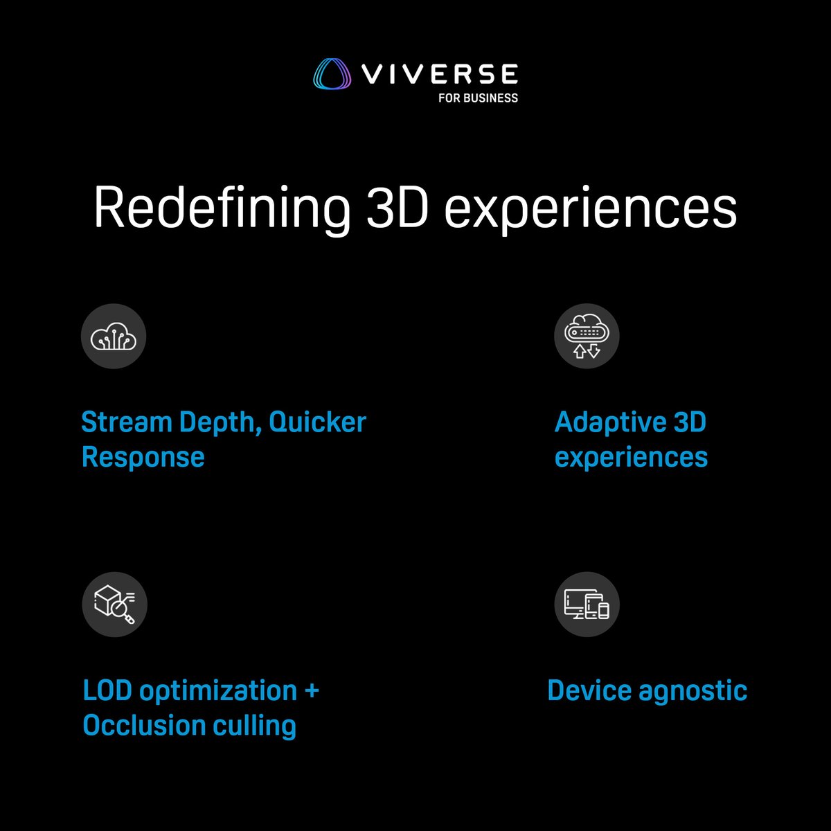 htcvive's tweet image. Discover Polygon Streaming and its potential to provide richer 3D experiences: htcvive.co/VFBPSX

#PolygonStreaming #3DModel #XR #VIVERSEForBusiness