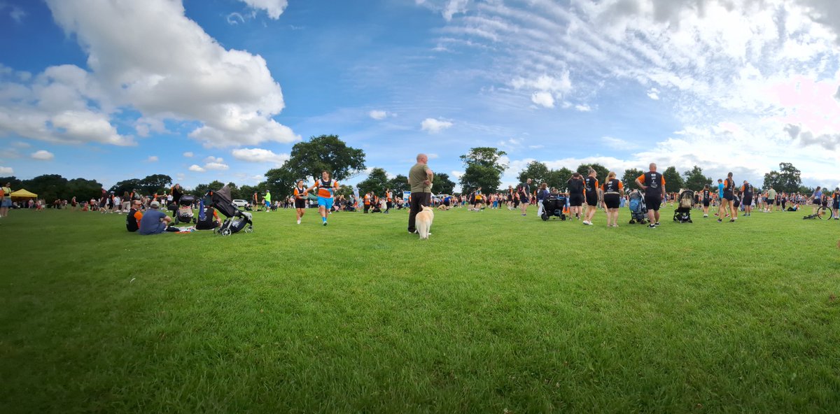 Warm up in full swing at the <a href="/AsIAmIreland/">AsIAm</a> 5k run in Corkagh Park. And the sun is shining!!