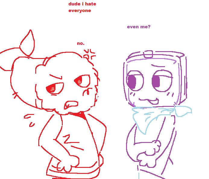 WinterWing1's tweet photo. here are the ship requests this was so awfully fun
featuring shelly x vee, goob x astro, poppy x boxten and shrimpo x boxten  :3 I wanted to do more but aaa #dandysworld https://t.co/Hj0M15t500