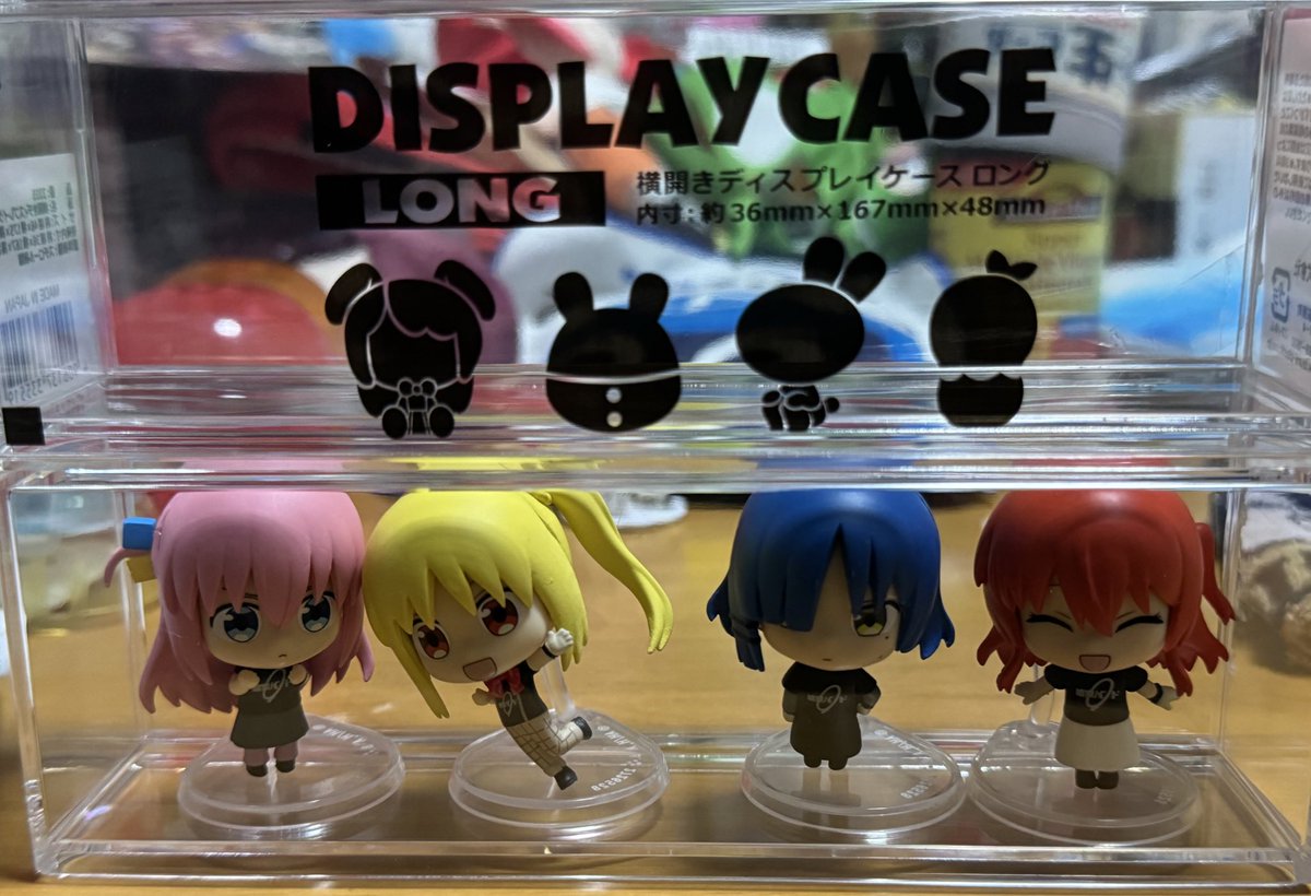 肩ズンはピッタリ✌️ カプセルフィギュアコレクションはギリギリ