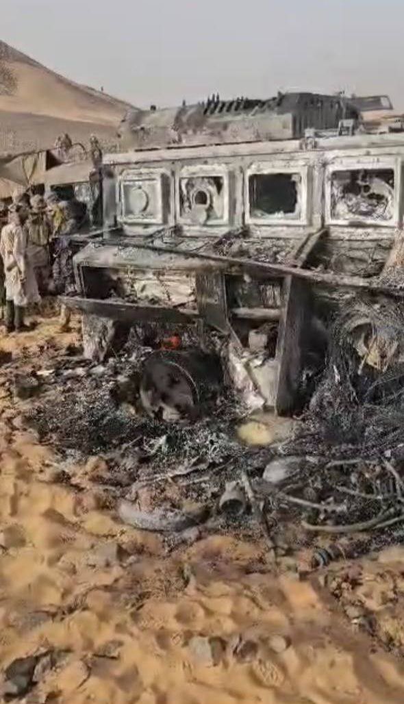 MyLordBebo's tweet photo. 🇲🇱🇷🇺 A column of Mali government troops and the Wagner PMC in Mali was ambushed by Tuareg rebels (links to Al Qaida)

First Deputy Chairman of the State Duma Committee on International Affairs Alexei Chepa named those responsible for this attack:

“The Tuareg Islamists who attacked the Wagner PMC fighters in Mali (Africa) are supported and supervised by France and the United States. Russia must respond to these countries.”

1/