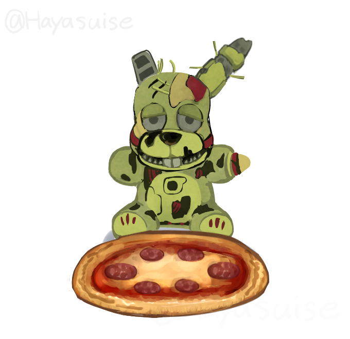 Hayasuise's tweet photo. 🐇🍕

#fnaffanart #scraptrap https://t.co/QqDlNLja2n