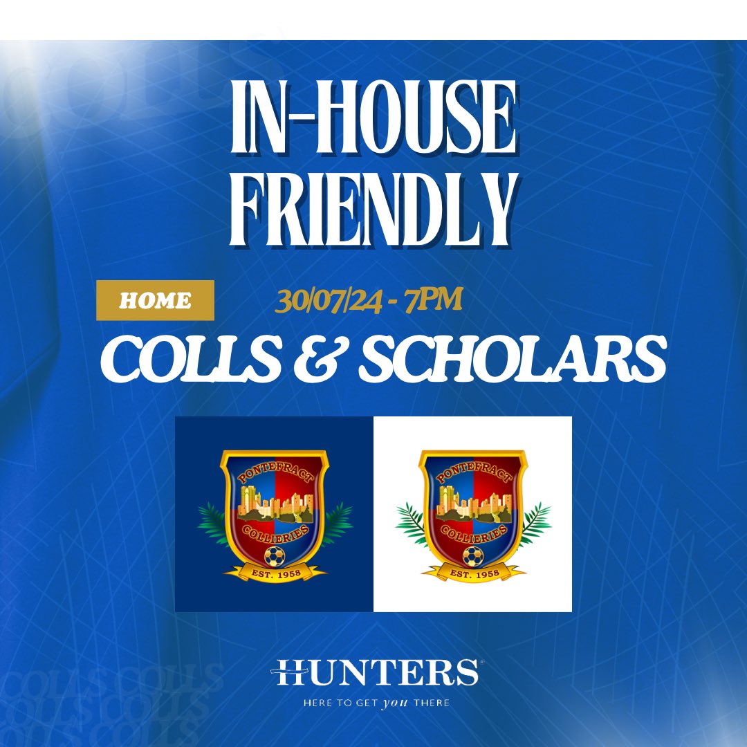 PonteCollsFC's tweet image. FREE ENTRY! 

Tuesday night we are hosting an in-house friendly with a mixture of first team squad and scholars facing off. 

A first return to The Hunters Stadium, so join us for an evening of football! 

#UTC #TogetherStronger