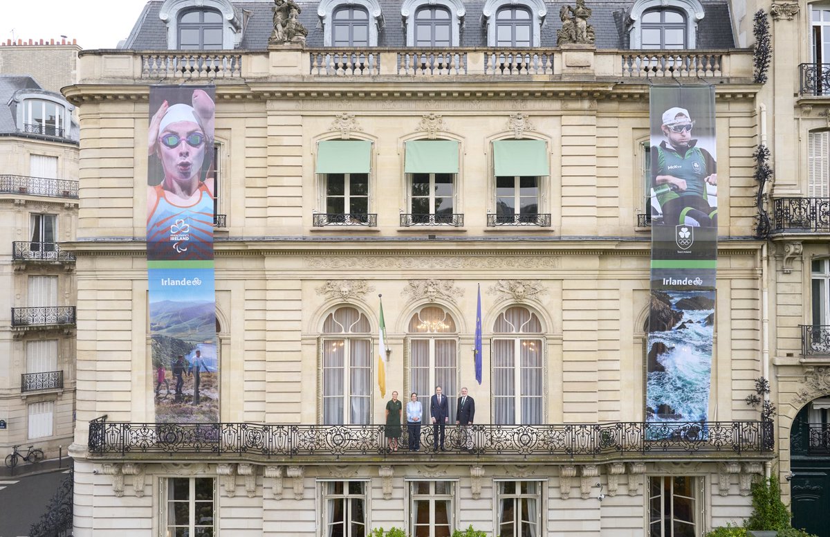 Irish Embassy Paris tweet media