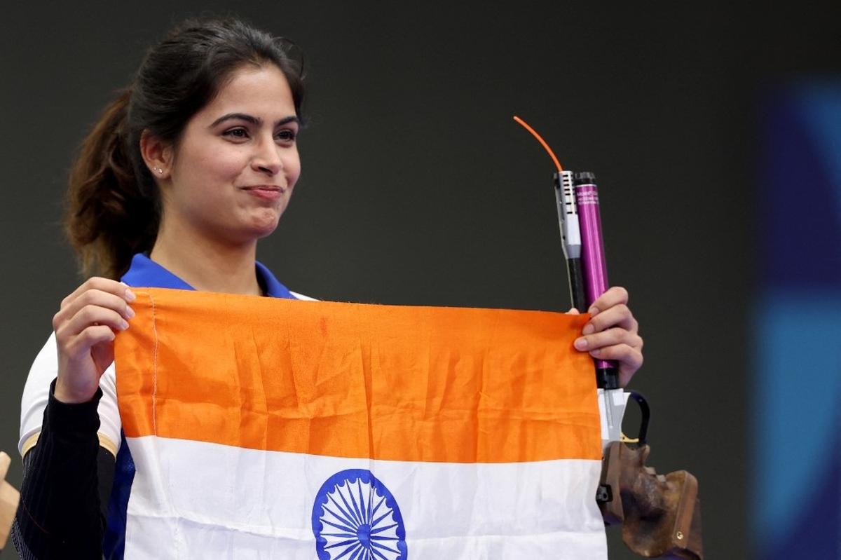 Manu says she was reading the Bhagwad Gita yesterday before the final of the 10m pistol. 'I was reading where Sri Krishna tells Arjun to focus on his dharma and let the rest take care of itself. I did that. I have the whole of the next day to worry about results'<a href="/sportstarweb/">Sportstar</a>
