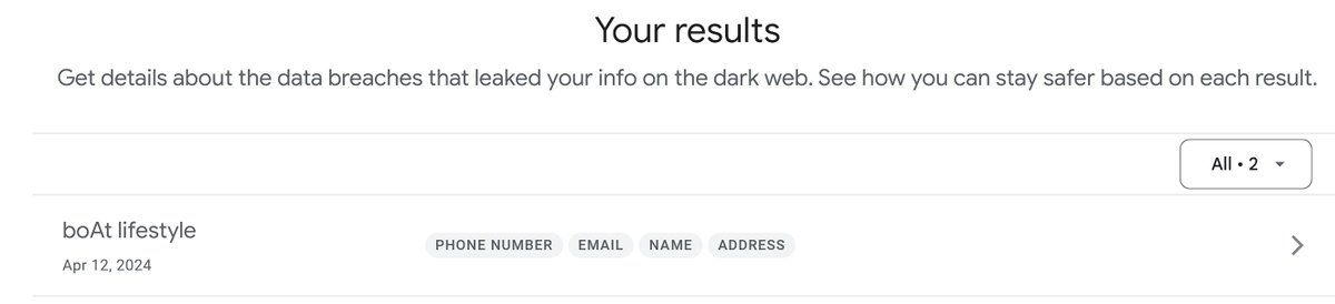 I always trusted @boat_lifestyle and wanted to remain a loyal customer, but my credentials were found to be breached. How can I stay loyal if this happens? Thanks to <a href="/GoogleOne/">googleone</a> for alerting me about this breach. #DataBreach #CustomerTrust #boatlife