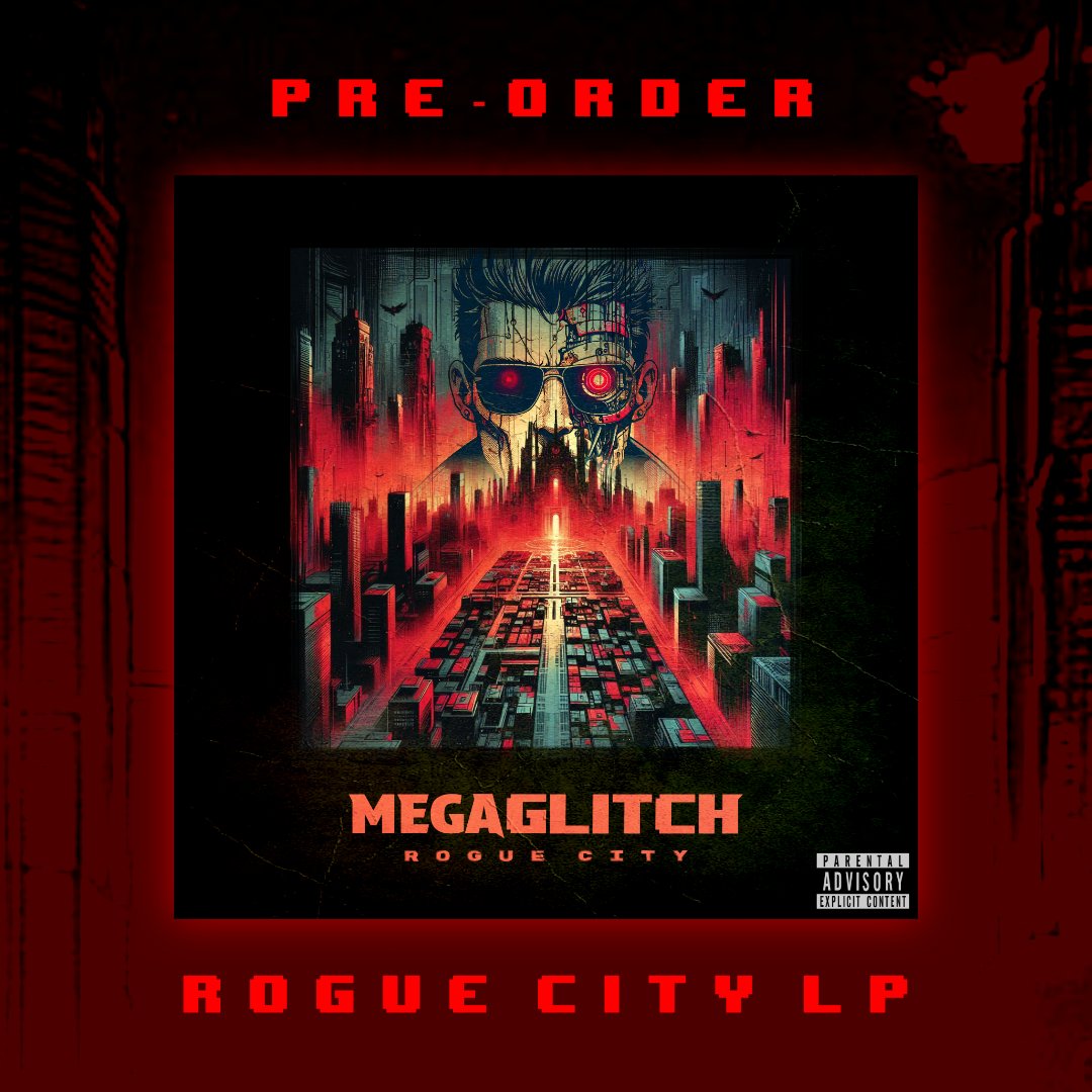 🤘 Pre-order my new album on #bandcamp, releases 30th of August 2024, 9 brand new songs for 2024! 🎹🎸 get 3 tracks when you pre-order #darkwave #synthwave megaglitch.bandcamp.com/album/rogue-ci…