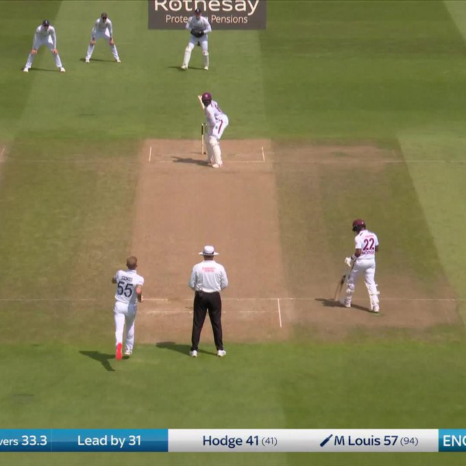Ben Stokes is always ready to break partnerships!  📹 Credits: Twitter/englandcricket