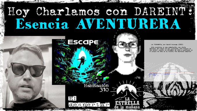 Juanjo Muñoz (@juanjoide) on Twitter photo ¿Quieres dos horas y media de palique aventurero? Javi Ortiz (@tbrazil_speccy) nos da una superlativa dosis aventurera junto a Daniel Revenga (<a href="/DaReInt/">𝓓𝓪𝓷𝓲𝓮𝓵</a>), donde se repasan obras y milagros aventureros de este autor, con artículo en la #wikiCAAD y todo: 😎
wiki.caad.club/Daniel_Revenga ¿Quieres dos horas y media de palique aventurero? Javi Ortiz (@tbrazil_speccy) nos da una superlativa dosis aventurera junto a Daniel Revenga (<a href="/DaReInt/">𝓓𝓪𝓷𝓲𝓮𝓵</a>), donde se repasan obras y milagros aventureros de este autor, con artículo en la #wikiCAAD y todo: 😎
wiki.caad.club/Daniel_Revenga