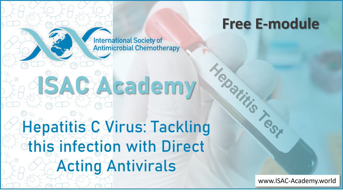 International Society of Antimicrobial Chemotherap (@isac_world) on Twitter photo On the occasion of #WorldHepatitisDay, we are sharing this excellent e-module developed by the ISAC #Viralinfections Working Group, produced by <a href="/PageMedical/">Page Medical</a>
#Hepatitis C Virus: Tackling this infection with Direct Acting Antivirals
Sign up for free:
tinyurl.com/3z636nj4 On the occasion of #WorldHepatitisDay, we are sharing this excellent e-module developed by the ISAC #Viralinfections Working Group, produced by <a href="/PageMedical/">Page Medical</a>
#Hepatitis C Virus: Tackling this infection with Direct Acting Antivirals
Sign up for free:
tinyurl.com/3z636nj4