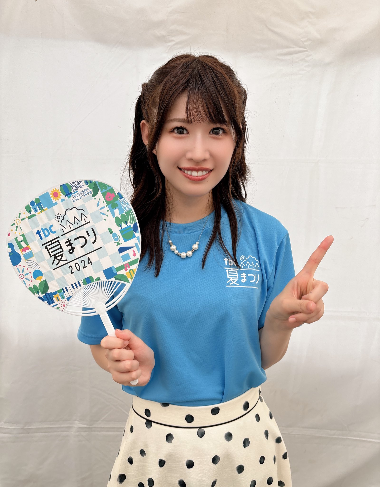 早い者勝ち！新品未開封　tbc夏まつり2024佐藤朱アナ　あかリスグッズタオル 早い者勝ち！新品未開封tbc夏まつり2024佐藤朱アナあか