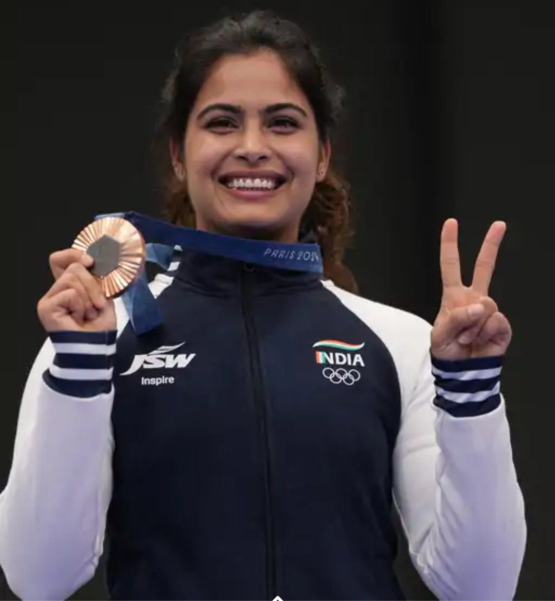 sethideepak7's tweet photo. #realmanubhakar
#ParisOlympics2024 
#choriyanchorantekamhaink
#ProudMoment https://t.co/Jvb1MslkLO