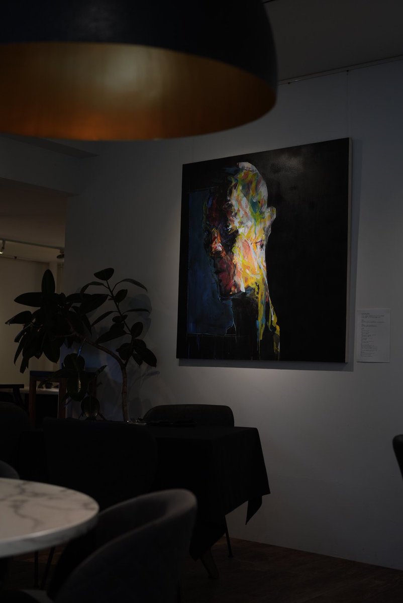 レストランのアートが素晴らしい