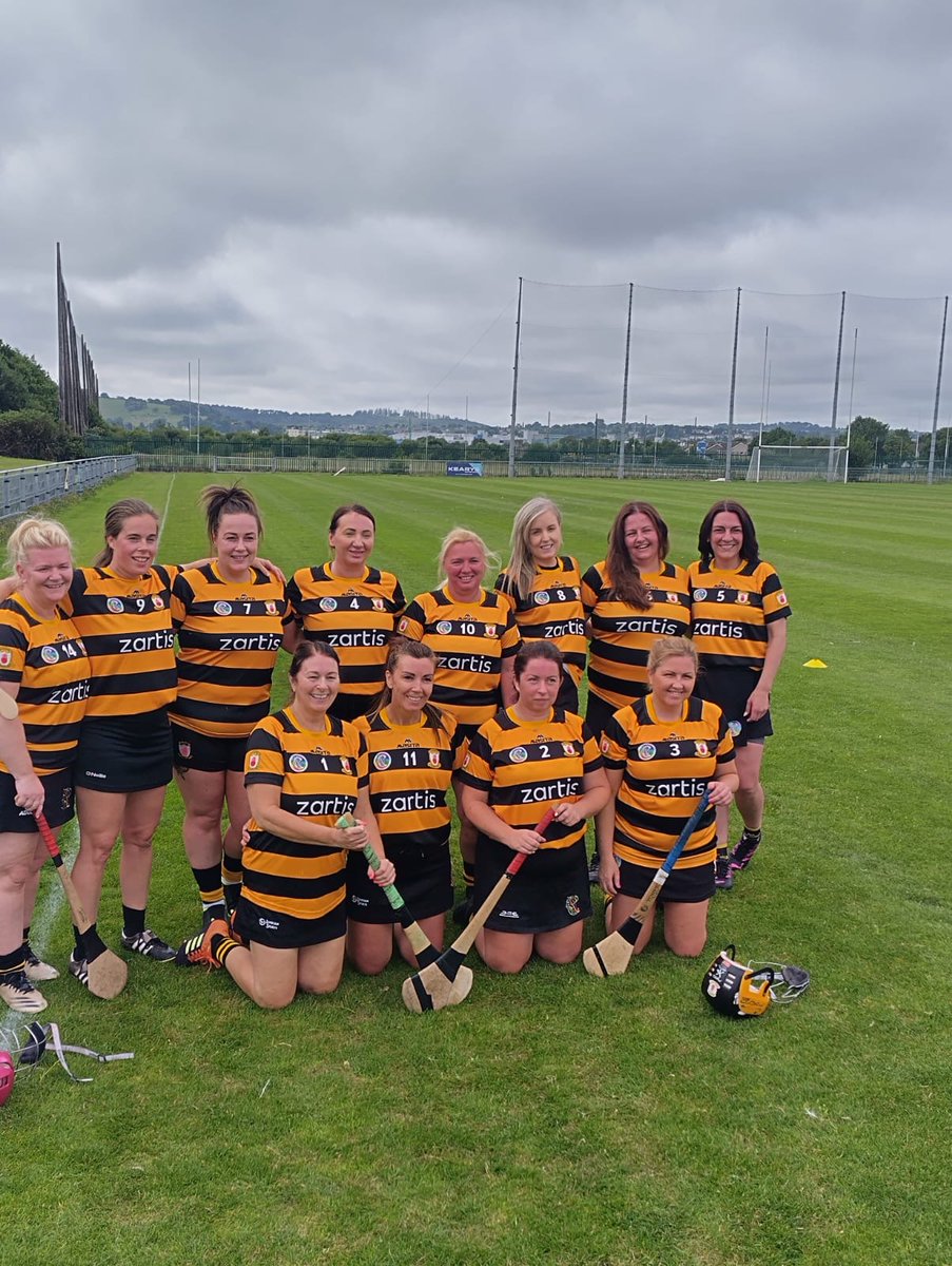 NAPLadiesGaa's tweet photo. Well done to our social camogie  team playing in Castle Road today in a very enjoyable morning… big thanks to @CorkCamogie to Mairead &amp; Padraig …brilliant to play on such a fantastic pitch 👏👏 https://t.co/VhY54akuW6